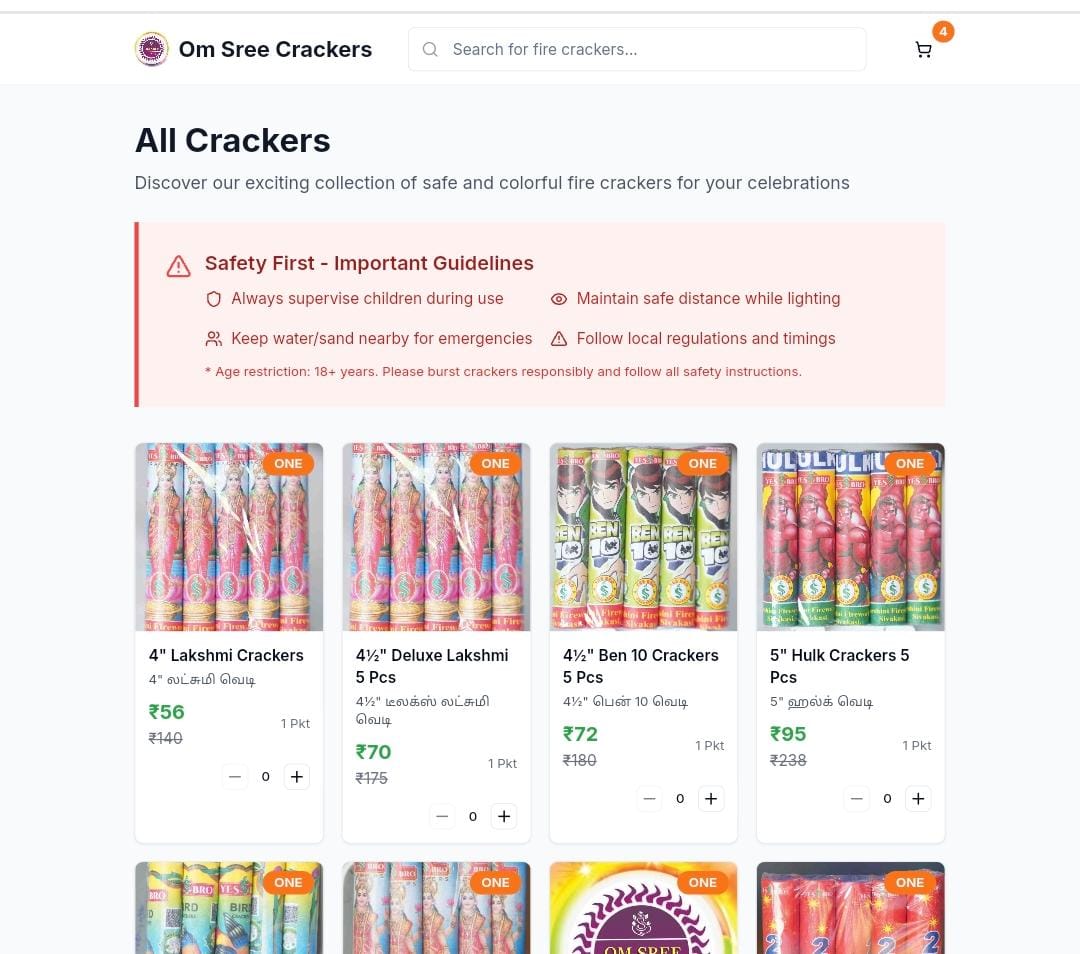 Omsree Crackers