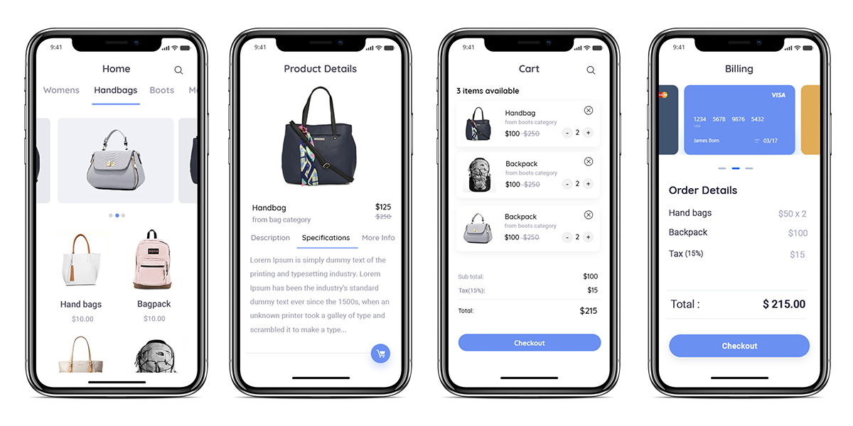 E-commerce Mobile App